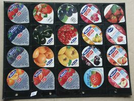 40  verschiedene   Konfitürendeckeli